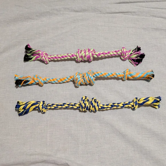 Vibrant Rope Dog Toy Collection - Picture 4 of 4
